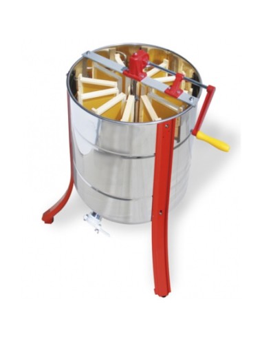 Smielatore RADIALE 12 favi manuale inox Lega smielatore centrifuga per miele