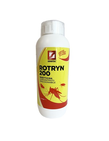 Rotryn 200 insetticida per il controllo della zanzara tigre e delle mosche da 1 L