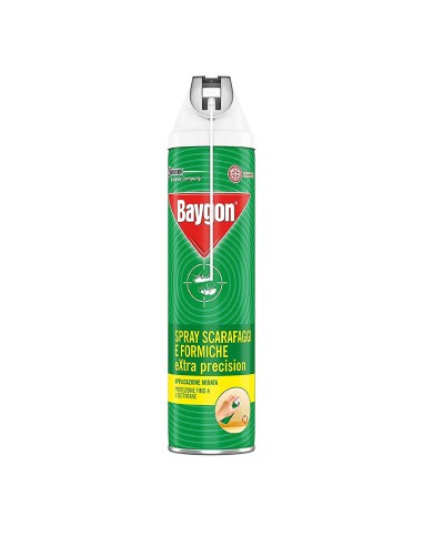 Baygon insetticida per scarafaggi e formiche spray 400 mL