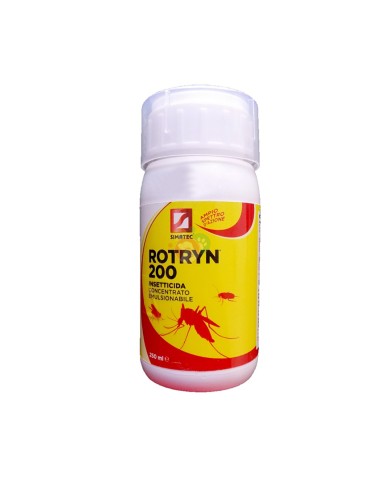 Rotryn 200 insetticida per il controllo della zanzara tigre e delle mosche da 250ml