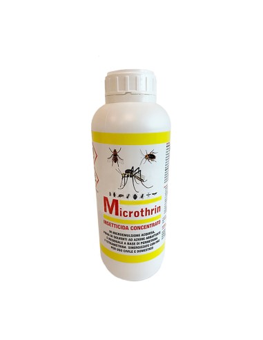 Microthrin insetticida concentrato contro zanzare comuni e tigre, mosche, formiche, scarafaggi