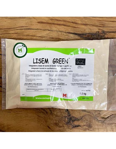 Lisem Green  KG 0,5 alimenti per lieviti per vinificazioni biologiche