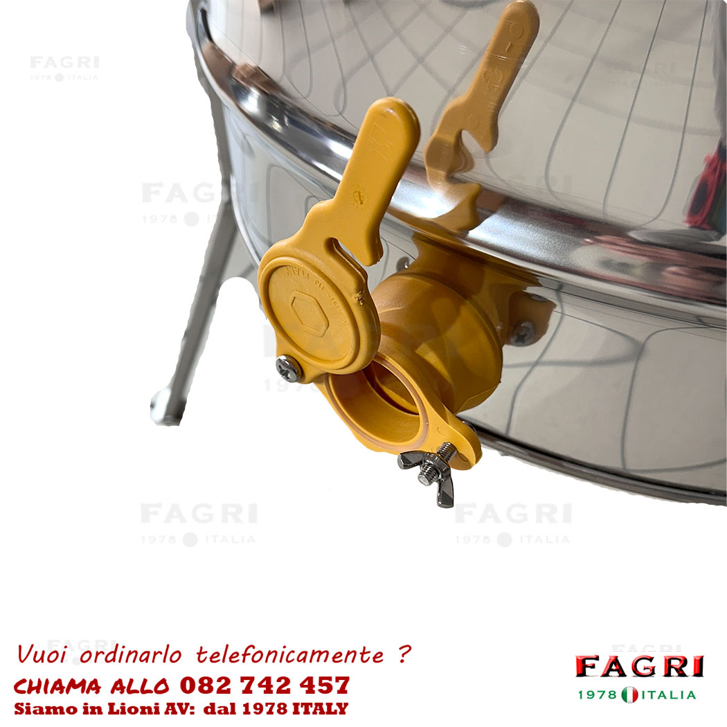 Smielatore 12Favi realizzato da Quarti attrezzature apistiche estrattore o centrifuga miele