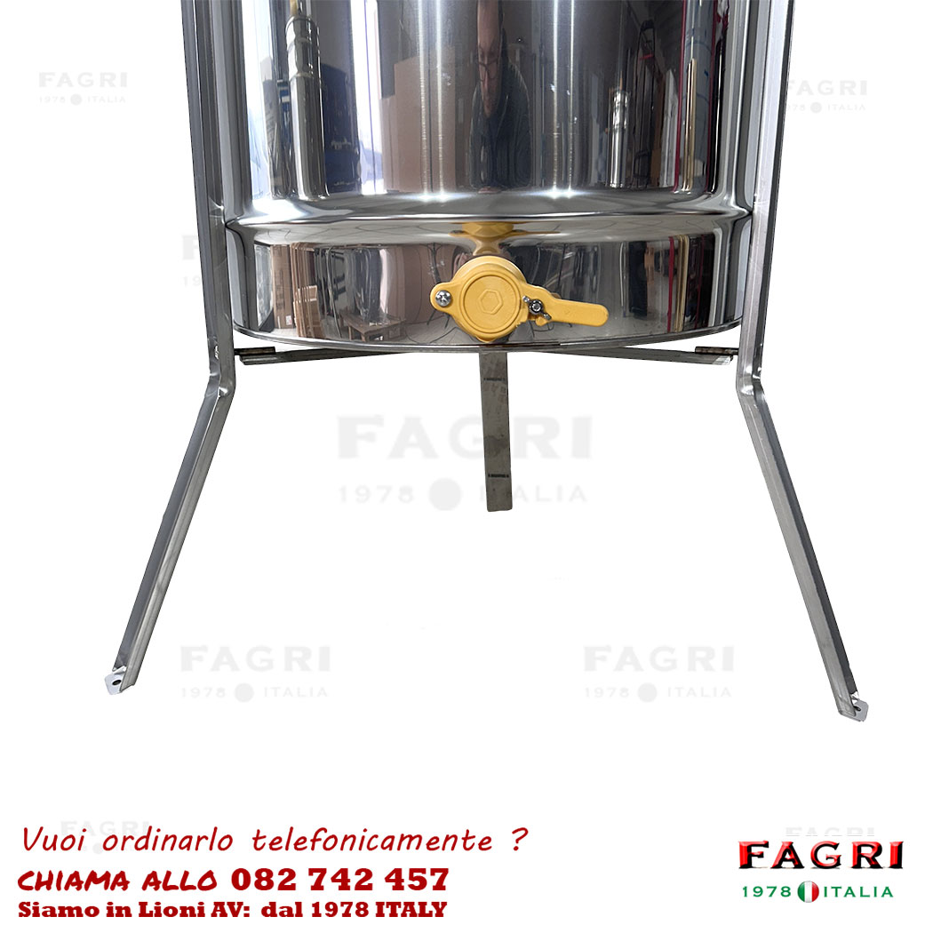 Smielatore 12Favi realizzato da Quarti attrezzature apistiche estrattore o centrifuga miele